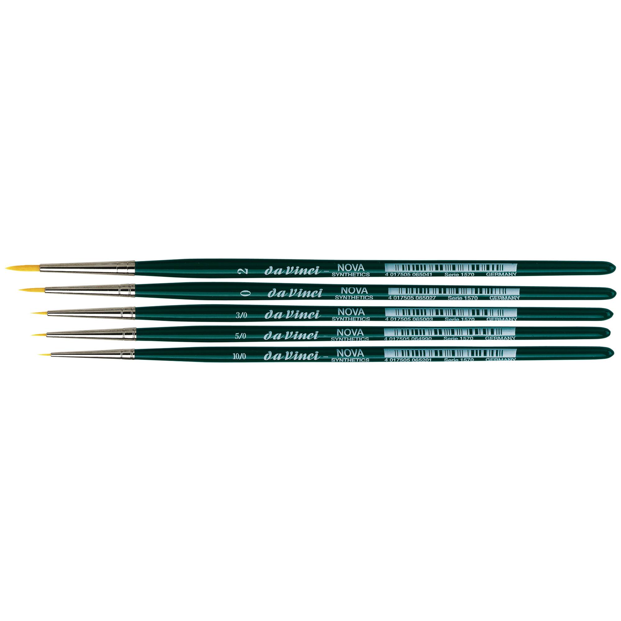 da Vinci NOVA Series 1570 5 Piece Round Brush Set